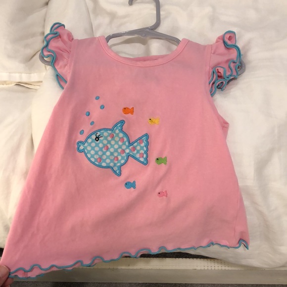 Castle and Crowns Cute Fish Short Set - Picture 4 of 8